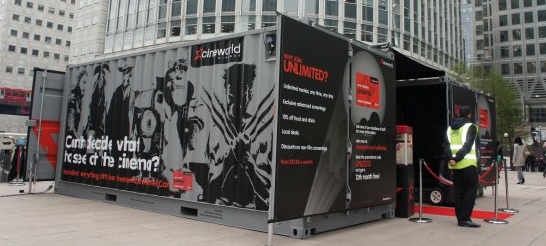 experiential container design london adrian charsley